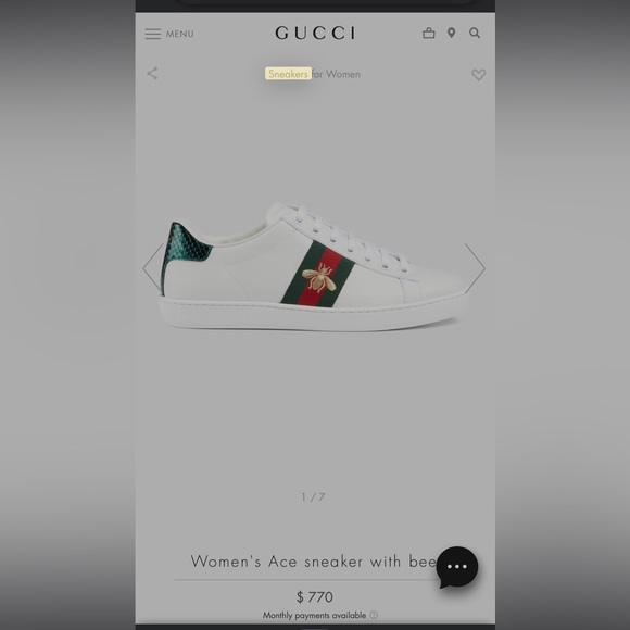 Brand New Gucci Ace Sneakers! - Picture 3 of 3